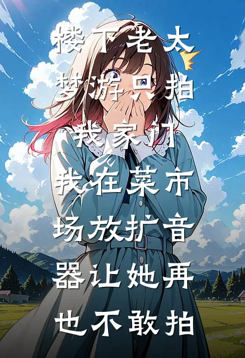 楼下老太梦游只拍我家门，我在菜市场放扩音器让她再也不敢拍