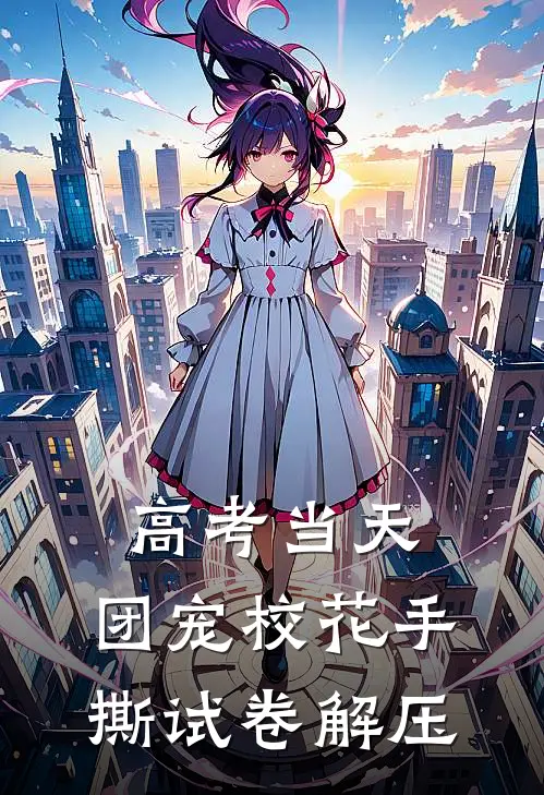 高考当天，团宠校花手撕试卷解压