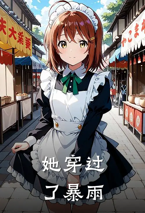 她穿过了暴雨