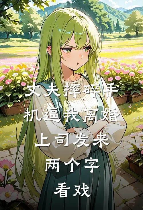 丈夫摔碎手机逼我离婚，上司发来两个字：看戏