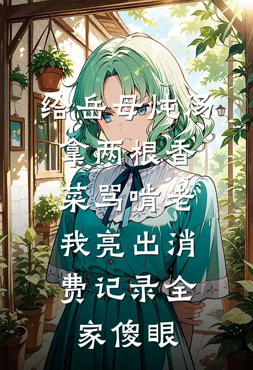 给岳母炖汤拿两根香菜骂啃老，我亮出消费记录全家傻眼