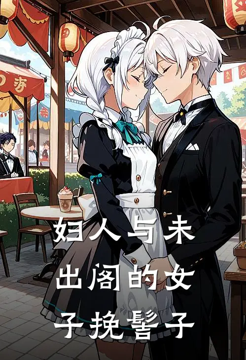 妇人与未出阁的女子挽髻子