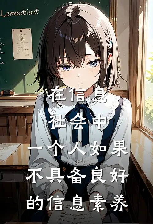 在信息社会中,一个人如果不具备良好的信息素养
