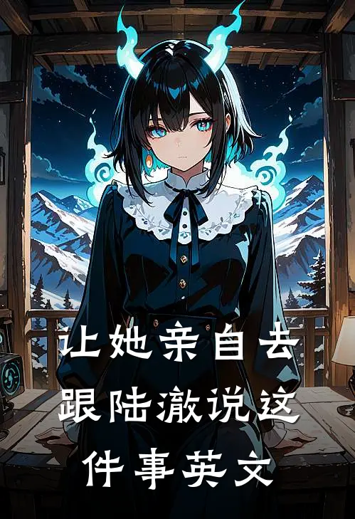 让她亲自去跟陆澈说这件事英文