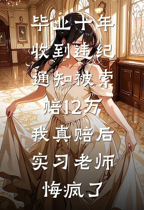 毕业十年收到违纪通知被索赔12万，我真赔后实习老师悔疯了