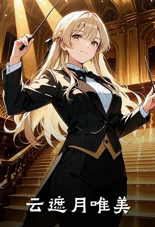 云遮月唯美