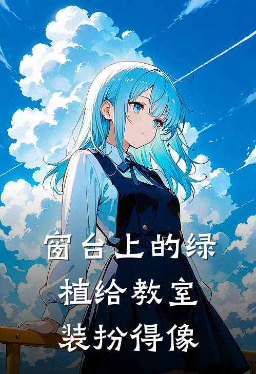 窗台上的绿植给教室装扮得像