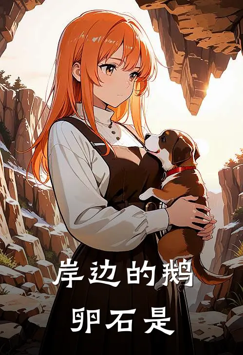 岸边的鹅卵石是