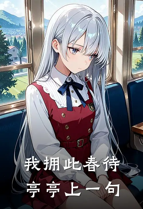 我拥此春待亭亭上一句
