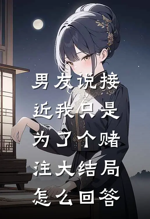 男友说接近我只是为了个赌注大结局怎么回答