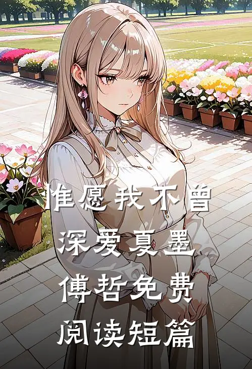 惟愿我不曾深爱夏墨傅哲免费阅读短篇