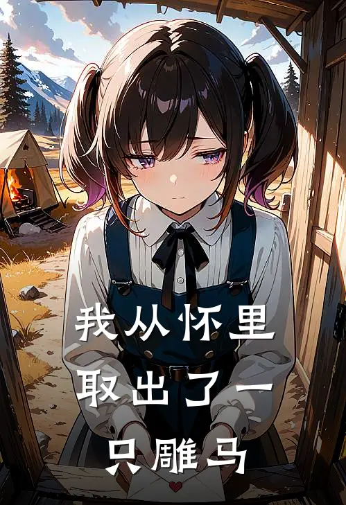 我从怀里取出了一只雕马