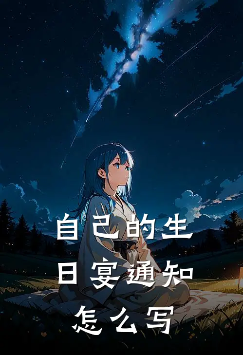 自己的生日宴通知怎么写