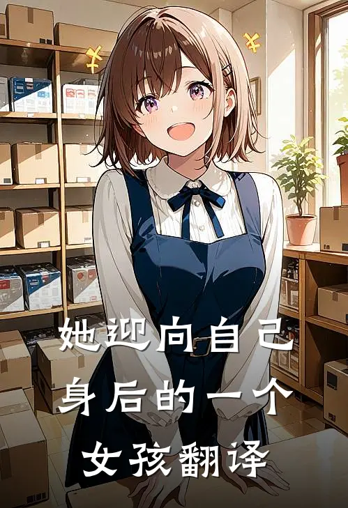 她迎向自己身后的一个女孩翻译