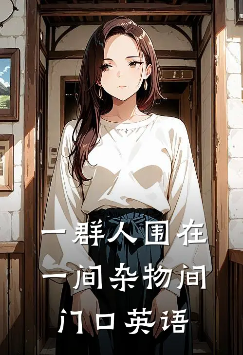 一群人围在一间杂物间门口英语