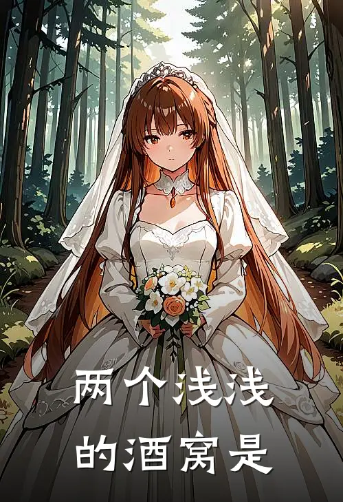 两个浅浅的酒窝是