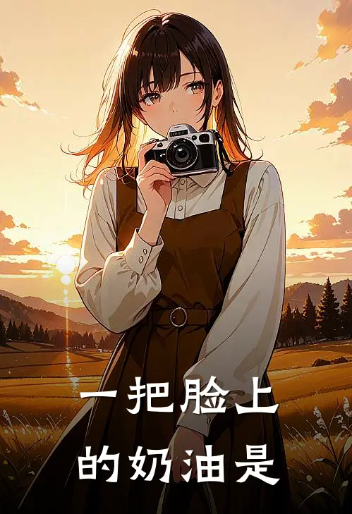 一把脸上的奶油是
