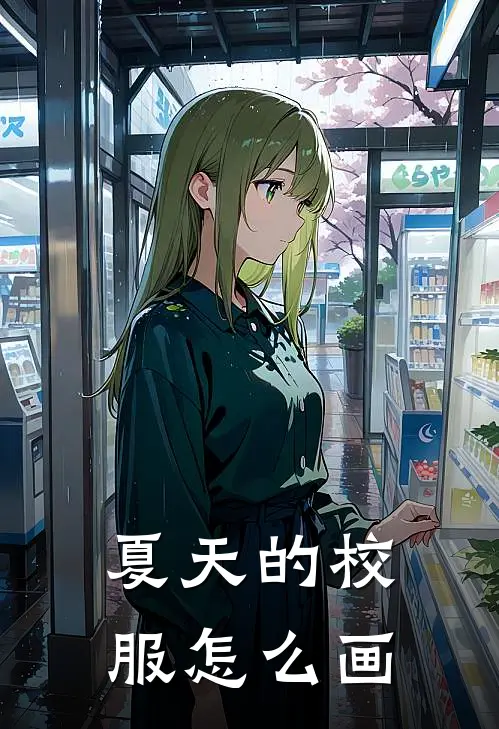 夏天的校服怎么画