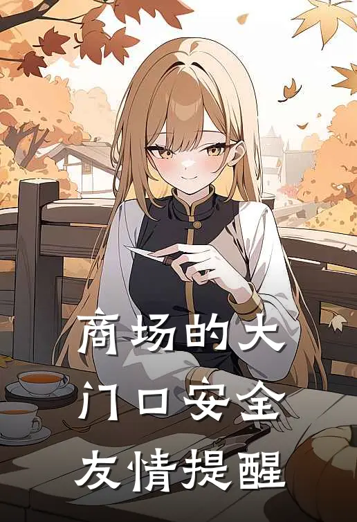 商场的大门口安全友情提醒