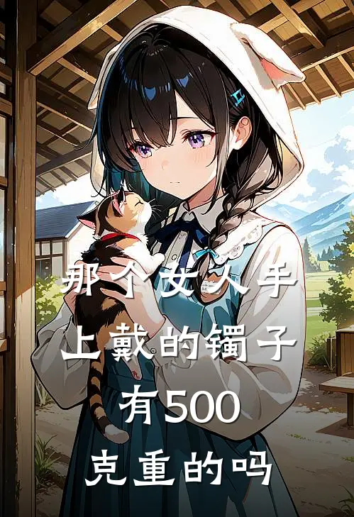 那个女人手上戴的镯子有500克重的吗