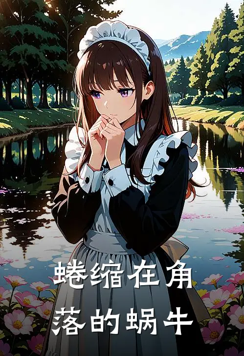 蜷缩在角落的蜗牛是