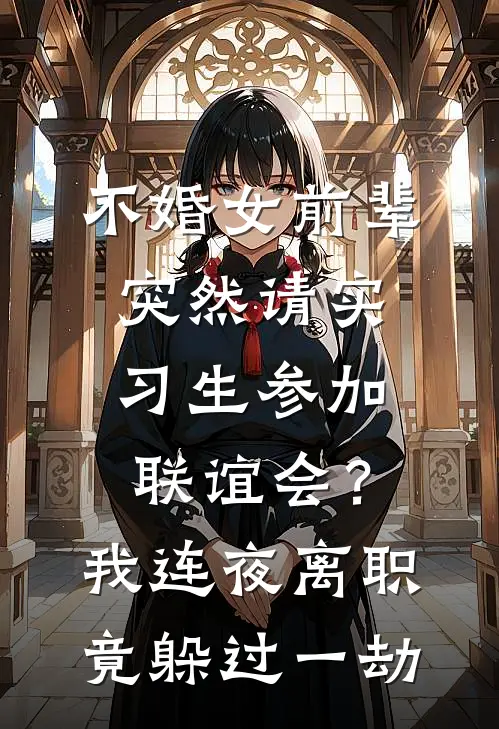 不婚女前辈突然请实习生参加联谊会？我连夜离职竟躲过一劫
