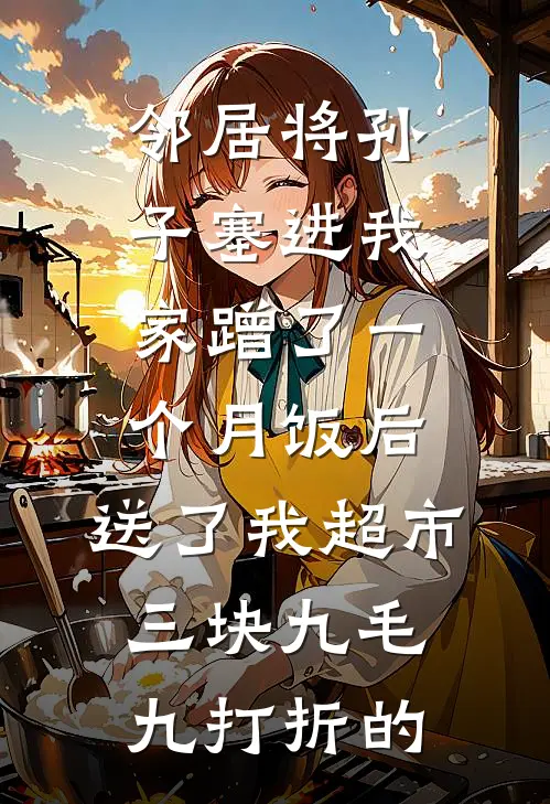 邻居将孙子塞进我家蹭了一个月饭后，送了我超市三块九毛九打折的