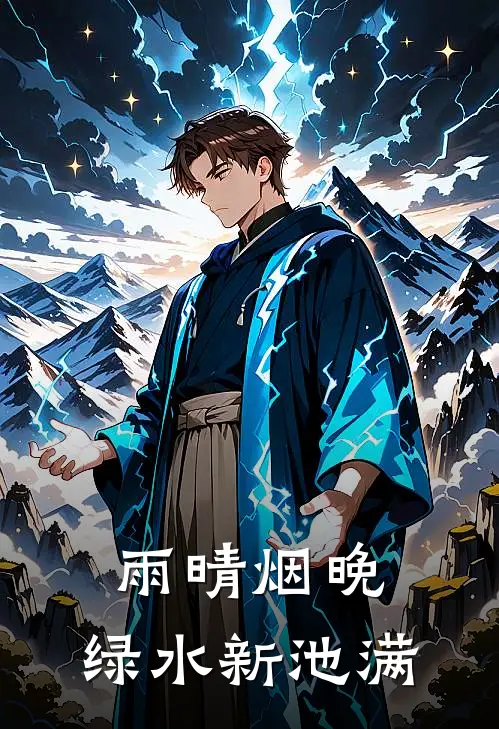 雨晴烟晚,绿水新池满.