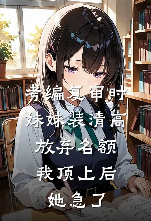 考编复审时妹妹装清高放弃名额，我顶上后她急了