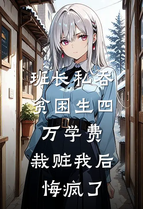 班长私吞贫困生四万学费，栽赃我后悔疯了