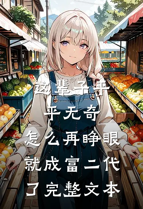 这辈子平平无奇，怎么再睁眼就成富二代了完整文本
