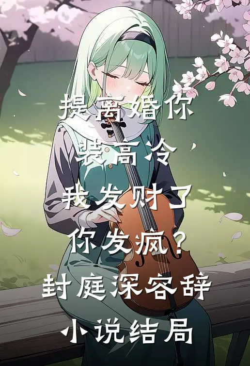提离婚你装高冷，我发财了你发疯？封庭深容辞小说结局