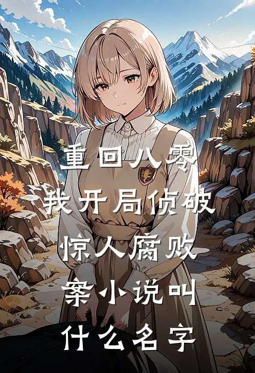 重回八零：我开局侦破惊人腐败案小说叫什么名字