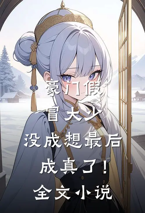豪门假冒大少,没成想最后成真了!全文