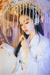 白天病秧子夫君，晚上疯批小叔子全文